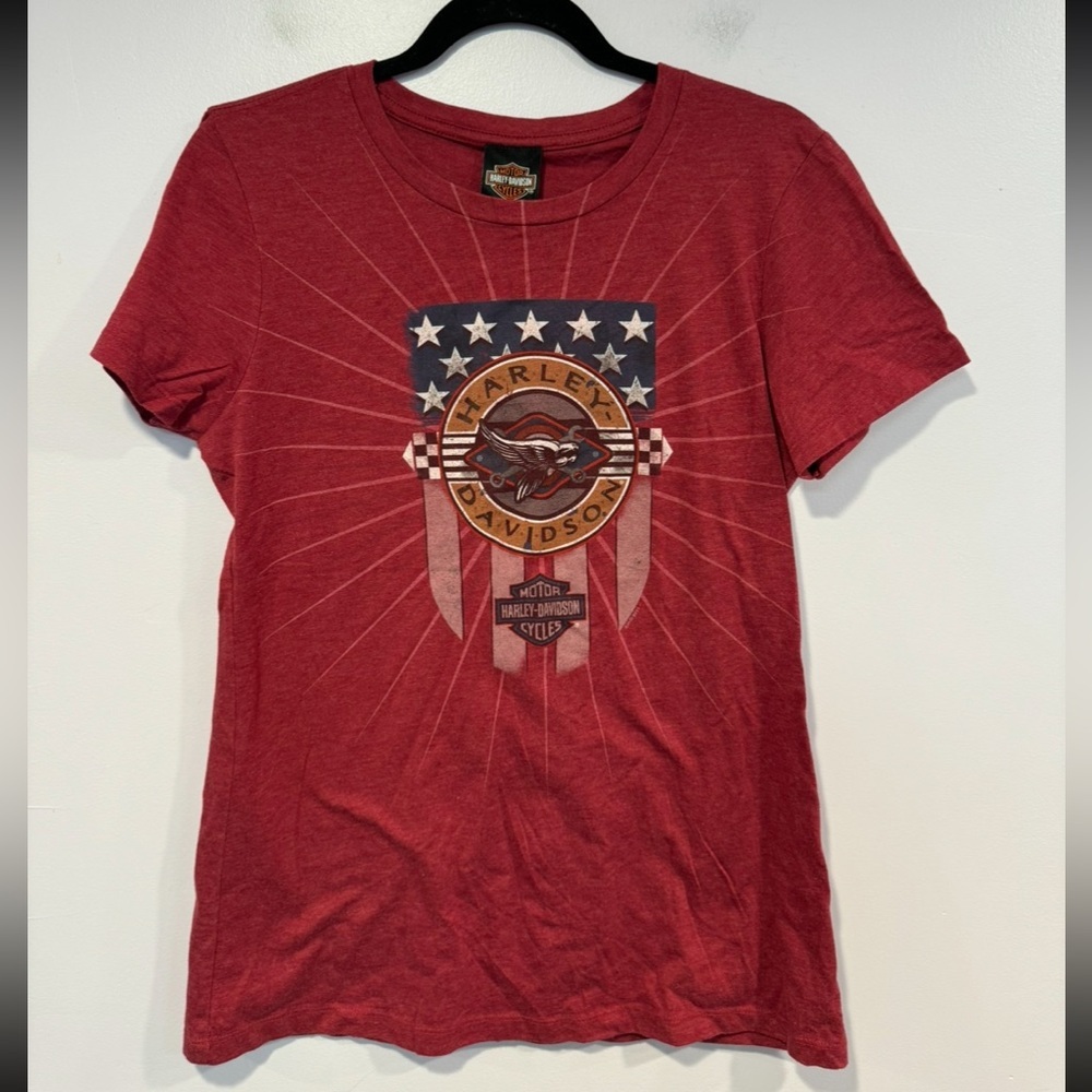 Red Harley Davidson Albuquerque short sleeve